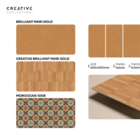 Carrelage en porcelaine Fabula moderne haute performance 600x1200mm 60x120cm 24x48 pouces Grand format pour intérieur architectural et décoratif