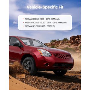 2 Pezzi Cuscinetto Mozzo Ruota Anteriore per Nissan Rogue Select S 2014-2015, Advance 2013, Sentra SE-R S 2012, Veicoli Utilitari Sportivi - Product Image 3