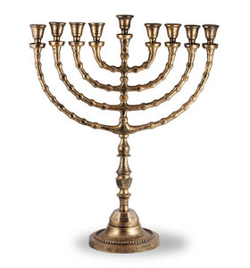 Metal Crafts 9 Arms Candle Stand For Candlestick Wholesaler Price Decorative Candle Holder Menorah For Christmas Event Supplies - Product Image 4