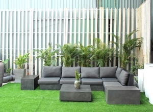 Sofá Esquinero Moderno en Forma de L Gris con Chaise Longue, Sofá Cama Modular con Brazos de Riel, Respaldo Duradero Acolchado y Reclinable para Sala de Estar - Product Image 5