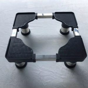Support de base réglable anti-vibration pour mini-réfrigérateur purificateur d'eau noir - Product Image 1