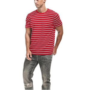 Camiseta de algodón lisa de alta calidad para hombre - Product Image 2