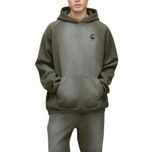 Conjunto Deportivo para Hombre con Efecto Desgastado, Estilo Moderno, con Sudadera y Pantalones a Juego para Entrenamiento en el Gimnasio - Product Image 1