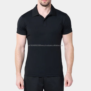 Camiseta Polo de Manga Corta para Hombre, Camiseta Informal de Verano, Polo de Punto de Secado Rápido para Gimnasio, Fitness, Golf - Product Image 1
