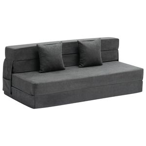 Sofá Cama Convertible 2 en 1 con Espuma Viscoelástica, Plegable, con Funda Lavable - Product Image 1
