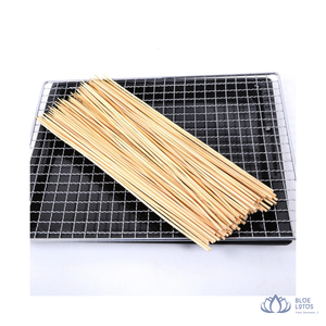 [VENTE CHAUDE] Brochettes en bambou poli BLUE LOTUS FARM, diamètre 2,8 mm/3 mm, 20-30 cm, en vrac pour barbecue, grillades, fête, écologiques, haute qualité - Product Image 1