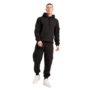 Survêtement de luxe pour hommes Vente en gros Sweat à capuche décontracté avec pantalon de jogging pour homme Survêtement pour homme tendance avec logo personnalisé - Product Image 1