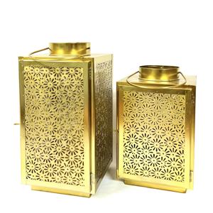 New Arrival <b>Moroccan</b> Rectangular Metal <b>Lantern</b> With Intricate Cutout Design For Home Decoration - Product Image 6