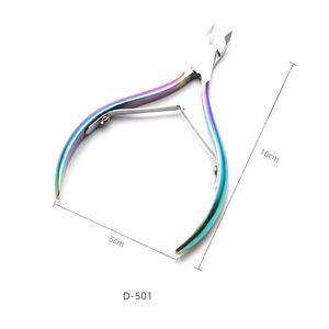 MAHFOOZ INSTRUMENTS Profesional para Hombres y Mujeres Hecho en Pakistán Venta al por Mayor Alicates para Cutículas de Acero Duro de Alta Calidad - Product Image 3