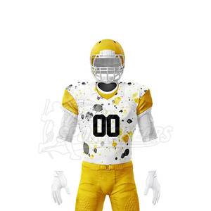 Uniforme de Fútbol Americano Fabricado en Pakistán, Ajuste Perfecto, Máxima Movilidad y Transpirabilidad para Jugadores de Equipo - Product Image 3