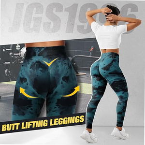 Women Compression Fitness <b>Leggings</b> <b>Seamless</b> High Waist Yoga Workout Running Gym Training Activewear - Product Image 5