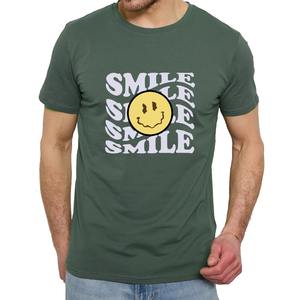 Camiseta de hombre de color liso para verano con estilo estampado para uso regular, tela cómoda, ligera, duradera, transpirable y de calidad. - Product Image 6