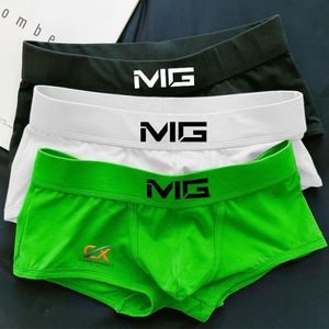 <b>Custom</b> Men's Classic <b>Boxer</b> Briefs | Anti-Bacterial Premium Soft Knitted Cotton Underwear |Private Label ODM Direct Factory price - Product Image 3