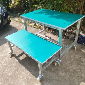 Industrial ESD Cleanroom Use Workbench Steel Frame Anti Static <b>Worktable</b> with Tool Cabinet and Drawers - Product Image 5