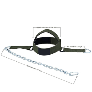 Professional Neck <b>Training</b> <b>Head</b> Harness with Heavy Duty Strap for Boxing Wrestling Gym Equipment - Product Image 2