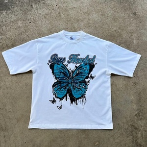 T-shirt personnalisé pour homme, grande taille, 100% coton, respirant, col rond, manches courtes - Product Image 1
