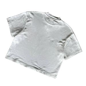 T-shirts publicitaires en coton à manches courtes et col rond, motifs délavés à l'acide, impression personnalisée du logo sur t-shirt pour hommes - Product Image 4