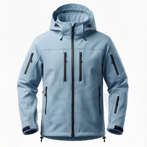 Vestes de travail personnalisées avec logo, veste de travail softshell pour homme, imperméable, coupe-vent, vêtements de travail OEM ODM, veste softshell - Product Image 1