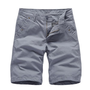 Short cargo pour homme de qualité supérieure en jean 100% coton avec 2 poches avant, une poche arrière avec bouton de ceinture, look tendance, décontracté, tissé pour homme - Product Image 3