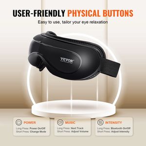 5 Modes Bluetooth Music Heated <b>Eye</b> <b>Massager</b> 180 Degrees Foldable for <b>Eye</b> Care - Product Image 5