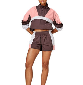 Veste coupe-vent zippée en nylon personnalisée pour femme, style streetwear d'été, respirante, pour femme active, collection été du fabricant - Product Image 2