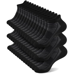 Chaussettes courtes blanches 100% coton respirantes fines tricotées couleur unie invisibles décontractées pour usage quotidien adultes chaussettes d'été - Product Image 6