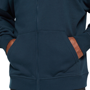 Sweat-shirt à capuche zippé surdimensionné pour homme, en molleton épais, coupe décontractée, style streetwear - Product Image 5