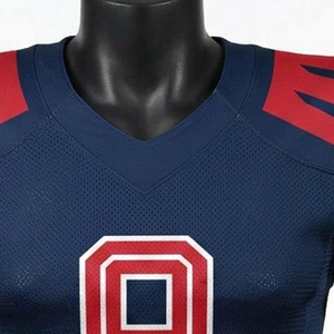 Custom Latest Style Team Fashion American Football Jersey-100% Polyester Breathable Quick Dry Short Sleeve Comfortable - Product Image 6