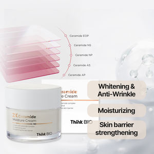 [<b>Think</b> Bio] 2X CERAMIDE Hydrating Moisture Cream-Revitalizing Day Use Face Cream for Barrier Repair Skin Care All Skin Types - Product Image 2