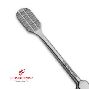 Raspador Nasal Frontal Rubin, Raspador de Botón Glabéreo, Dientes de Corte Descendente, Instrumento Quirúrgico ORL, Herramienta de Rinoplastia - Product Image 2