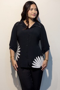 Chemise en coton confortable pour femmes, qualité supérieure, respirante, légère, décontractée, pour le bureau, vêtements en gros, fournisseur d'exportation - Product Image 3