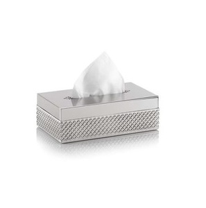 Elegant Amson Brass Metal Tissue Box Modern Design Rectangle Shape Home Decoration <b>Silver</b> Plated Glossy Finish Handmade - Product Image 1