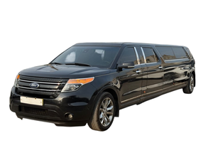 Explorer Clean Black 2015 Gasolina Automático Limo Estirada Usada SUV Vehículo Funerario Techo Solar - Product Image 1