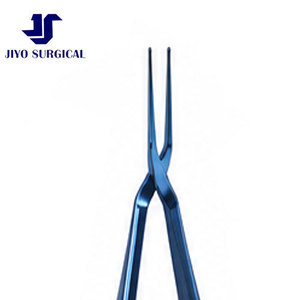 Inamura IC-9871 Forceps d'entéroscopie ENT 4 1/8 pouces en titane anti-magnétique, tiges bombées, pointes de style Utrata, action croisée plate - Product Image 6