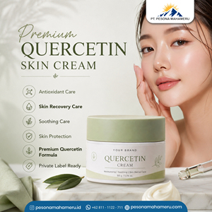 Crème Barrière à la Quercétine Marque Blanche – Formule Hydratante pour le Visage et Soin Quotidien de la Peau - Product Image 2