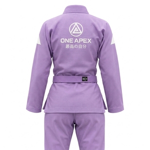 ชุดยูโด ONE APEX สีม่วงพรีเมียมสำหรับผู้ชาย ชุดฝึกซ้อมและแข่งขันศิลปะการต่อสู้ ยิวยิตสู รับผลิตตามสั่ง ขายส่ง - Product Image 2