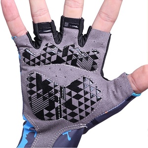 Wholesale Rate <b>Half</b> Finger Neoprene Fabric Cycling Gloves For Online Sale New Arrival Outdoor Fitness Sports Cycle Racing Gloves - Product Image 5
