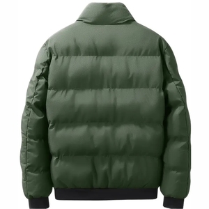 Chaqueta Acolchada Unisex con Capucha, Bordado Frontal, Impermeable, Cortavientos, Ligera, Ropa de Abrigo para Primavera, para Uso en Exteriores con Clima Frío - Product Image 3