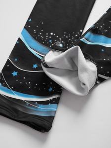 Leggings imprimés élégants pour filles de 6 à 16 ans, vêtements de gymnastique, tenue de performance pour les compétitions, costume de danse, fabricant - Product Image 4