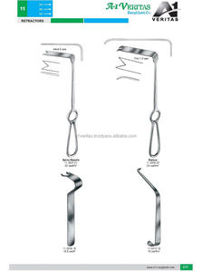 Retractor Quirúrgico Manual de Acero Inoxidable A-1 VERITAS de 15.5 cm, Reutilizable, de Bajo Precio, Alta Calidad, OEM Personalizado |   Kit de suturas Kitmedic - Product Image 6