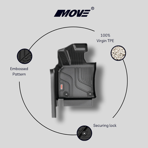 Alfombrillas de coche TPE inodoras de alta calidad con ajuste personalizado directo de fábrica para Toyota para Camry 2019 + revestimientos duraderos para vehículos - Product Image 4