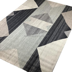 Alfombras de área de algodón de yute con mechones a mano modernas de lujo Alfombras de cubiertos con diseño de sala de trabajo de material Premium - Product Image 6