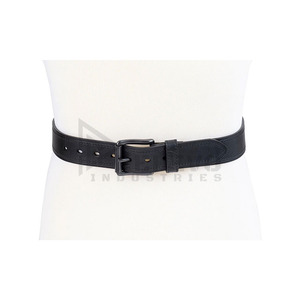 Ceinture tressée de haute qualité pour hommes, logo personnalisé, classique, formelle, décontractée, largeur 3,5 cm, longueur 110 cm, sangle réglable durable - Product Image 3