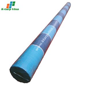 Haute qualité bleu blanc BWB rayure PE bâche K-Tarp Vina meilleure vente OEM ODM fabricant Vietnam épaisseur personnalisable - Product Image 4