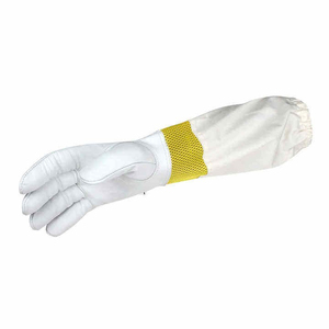 Custom Logo Beekeeping <b>Gloves</b> | Elasticated Secure-Fit Wrist Closure | Factory Direct Supply - Product Image 5