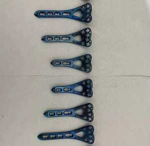 Plaques de fixation volaires en titane pour radius distal 2,7 mm Gauche et Droite 2-4 Trous, Kit d'implants orthopédiques 12 pièces - Product Image 4