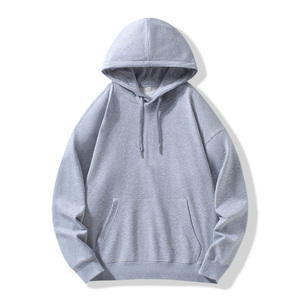 Sweat à capuche oversize pour homme, en coton épais doublé, personnalisable, à épaules tombantes, idéal pour le sport et le printemps, qualité supérieure, vente en gros - Product Image 5