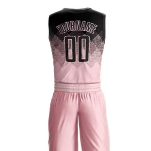 Ensemble de maillots de basket-ball personnalisés, respirants et à séchage rapide, fabricant de vêtements de sport par sublimation - Product Image 3