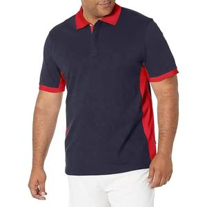 Polo épais T-shirt brodé en coton doux polos pour hommes col en tissu impression personnalisée t-shirts polo personnalisés en gros - Product Image 4
