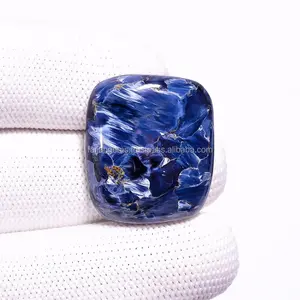 Venta al por mayor lote de piedras preciosas semipreciosas de pietersita azul natural cabujón mezcla de tamaño y forma de piedras preciosas sueltas para la fabricación de joyas